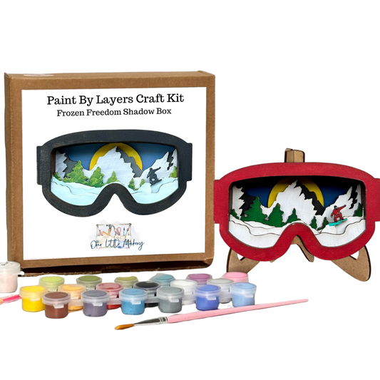 Frozen Freedom Shadow Box Kit