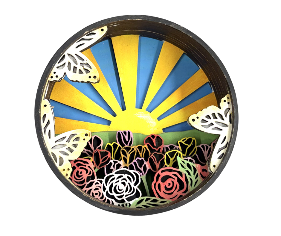 Garden Symphony Shadow Box Kit