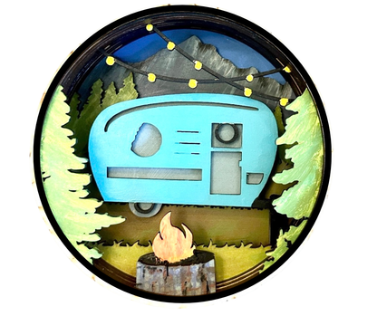 Glamping Shadow Box Kit