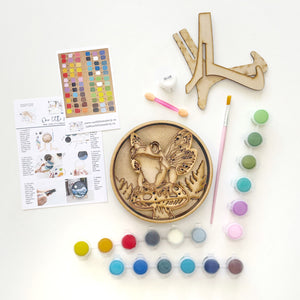 Flutter Frog Shadow Box Kit