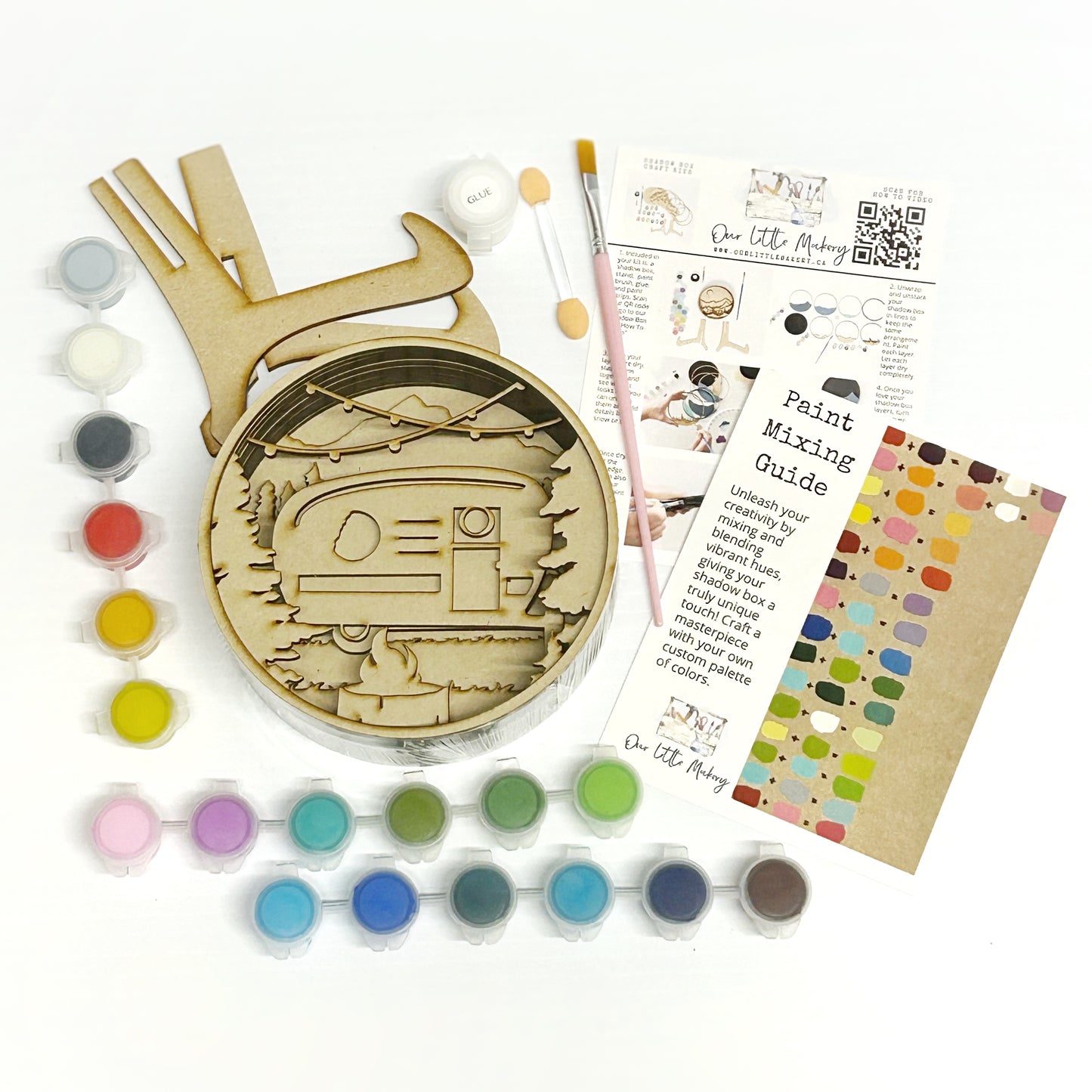 Glamping Shadow Box Kit
