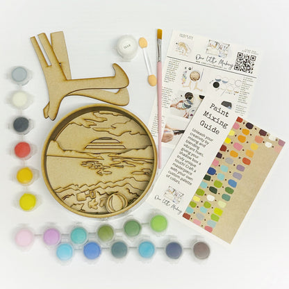 Beach Days Shadow Box Kit