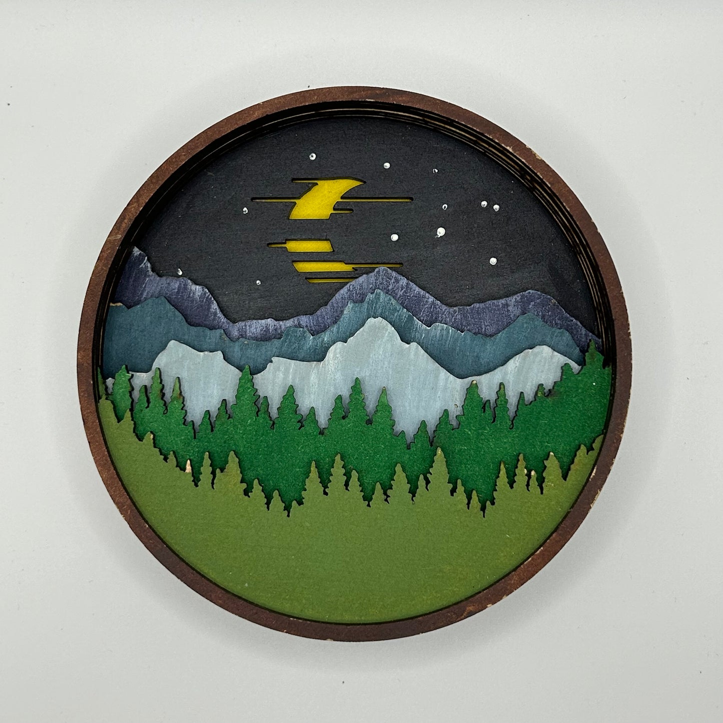 Moonlight Peaks Shadow Box Kit