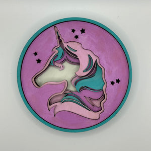 Unicorn Shadow Box Kit