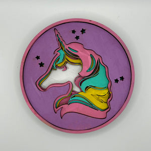 Unicorn Shadow Box Kit