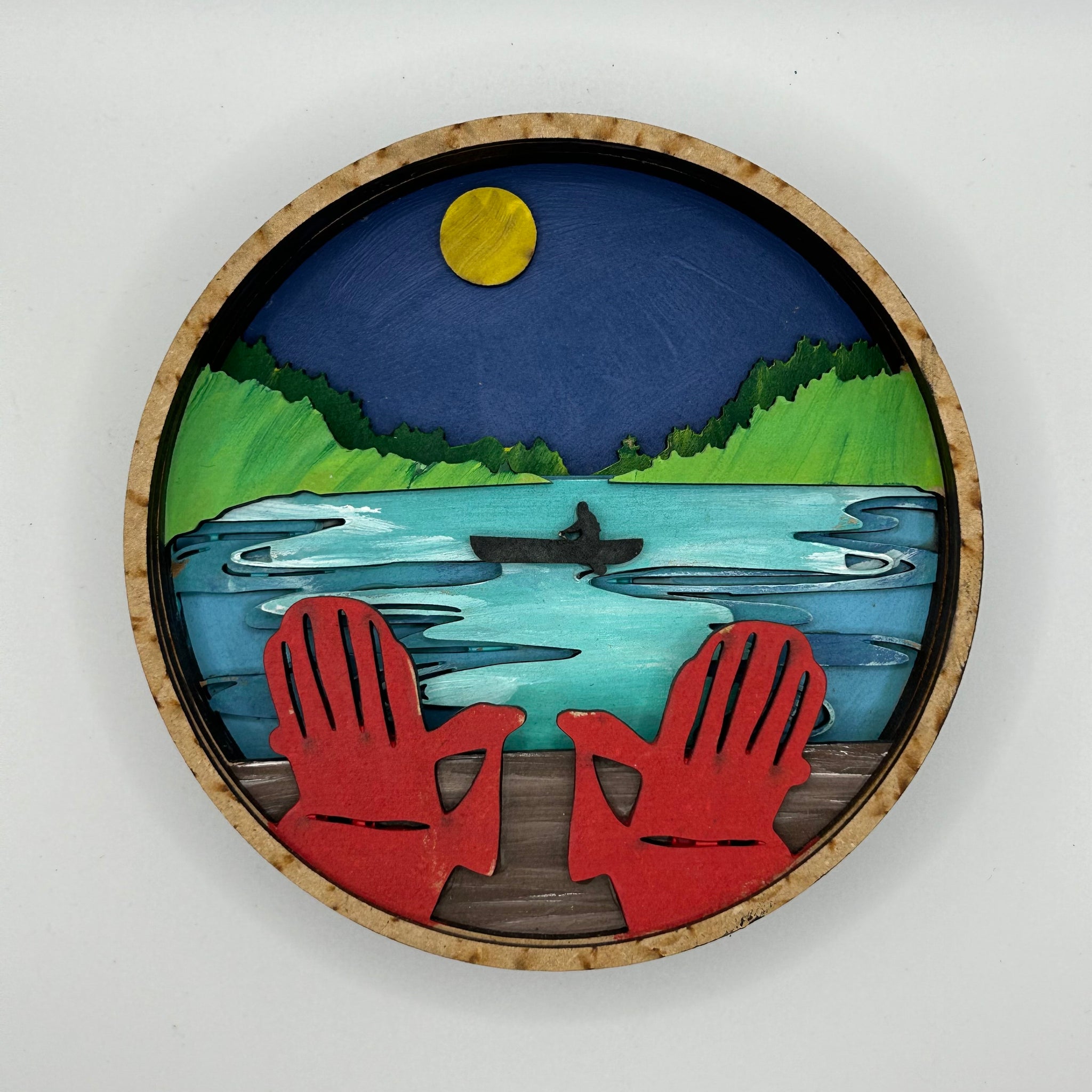 Lake Life Shadow Box Kit - Our Little Makery