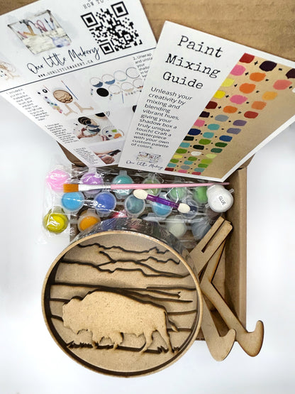 Bison Shadow Box Kit