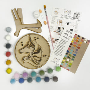 Unicorn Shadow Box Kit