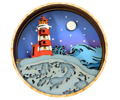 Keeper of the Coast Shadow Box Kit