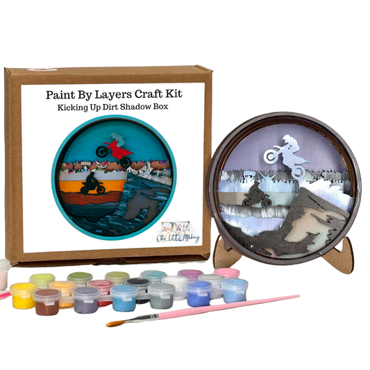 Kicking Up Dirt Shadow Box Kit