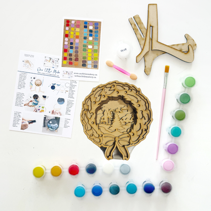 O'Christmas Tree Shadow Box Kit