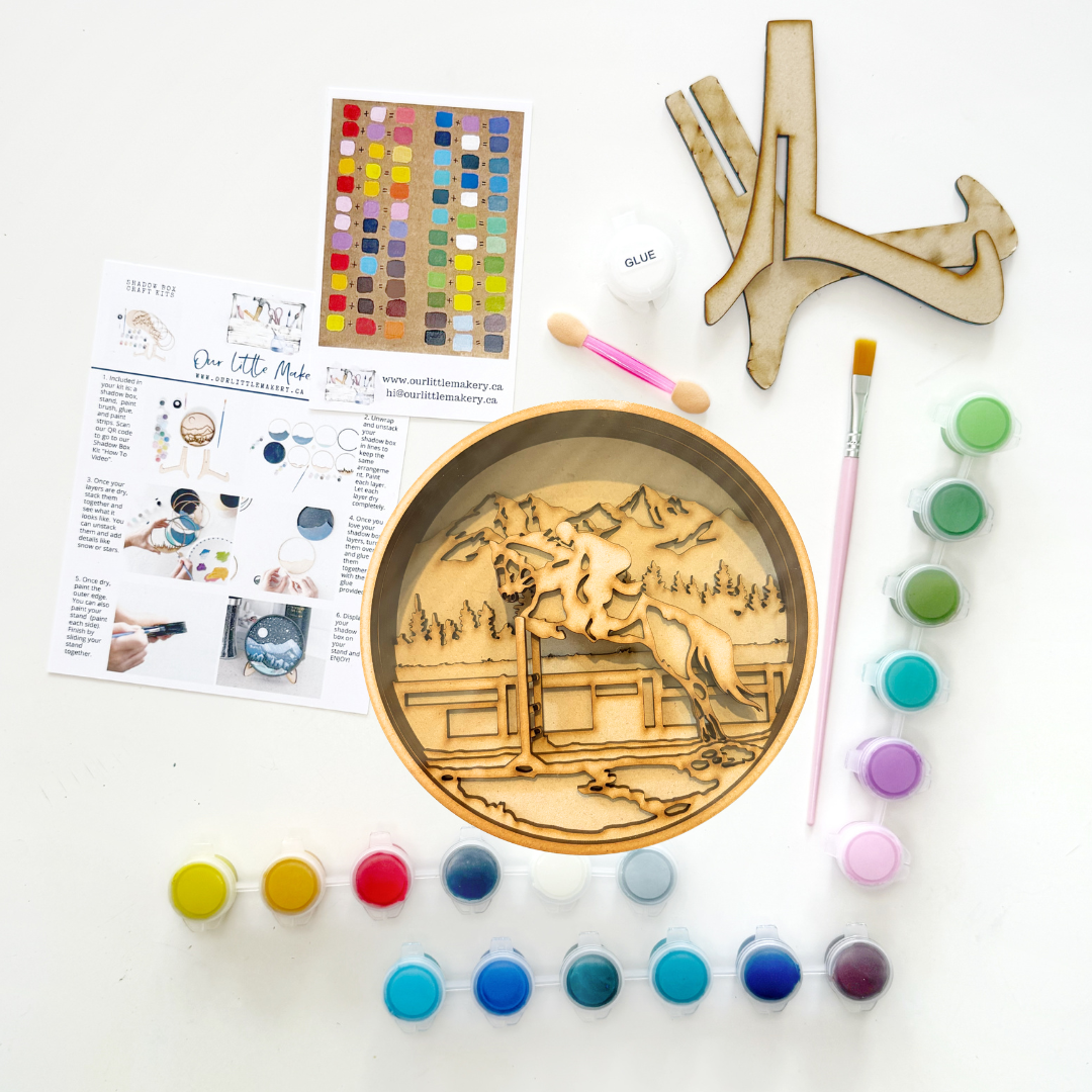 Leap of Faith Shadow Box