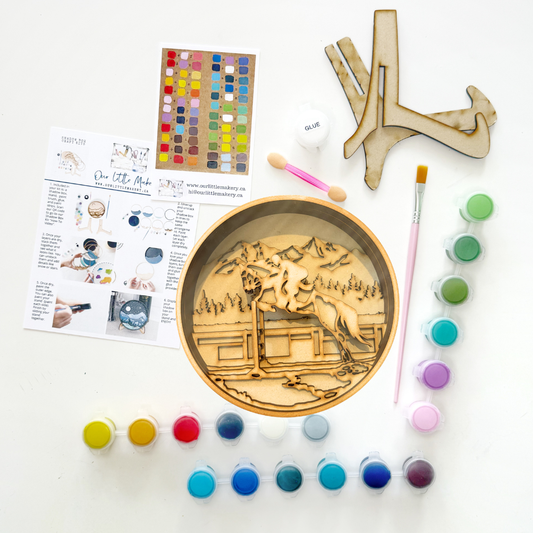 Leap of Faith Shadow Box