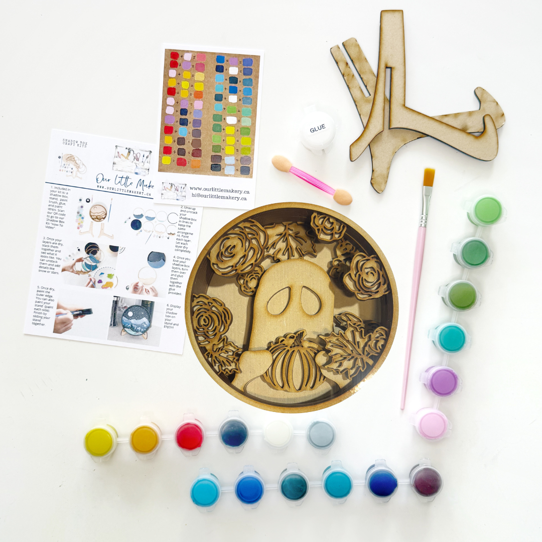 The Friendly Ghost Shadow Box Kit