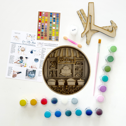 Our Little Bakery Shadow Box Kit