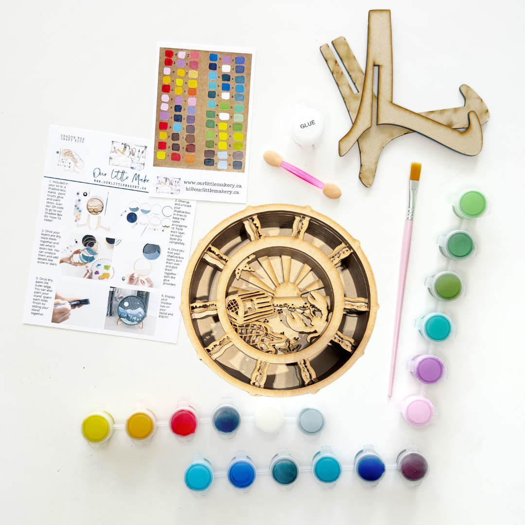 Captains Catch Shadow Box kit