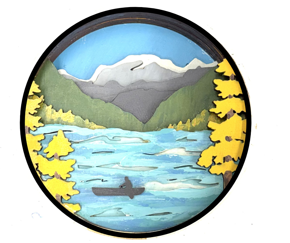 Lake Louise Shadow Box Kit