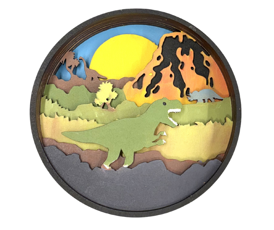 Lava Lands Shadow Box Kit