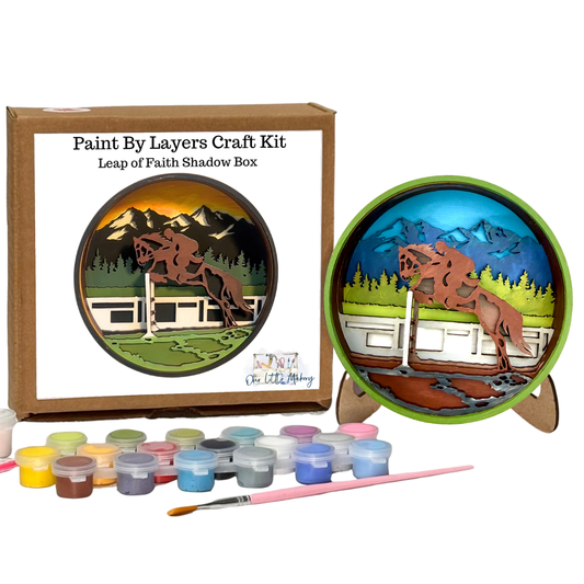 Leap of Faith Shadow Box