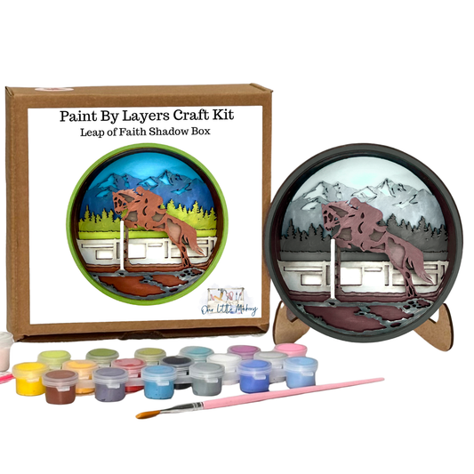 Leap of Faith Shadow Box