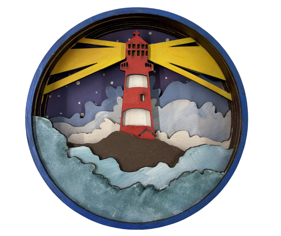 Lighthouse Shadow Box Kit