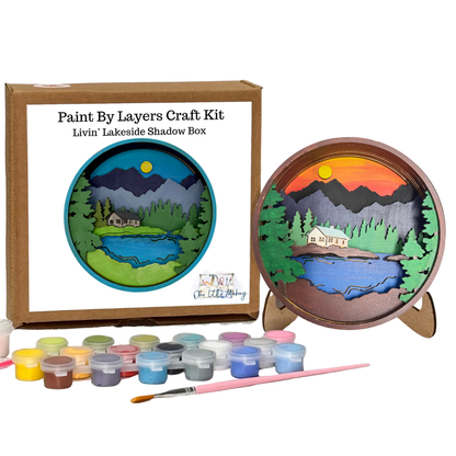 Livin' Lakeside Shadow Box Kit