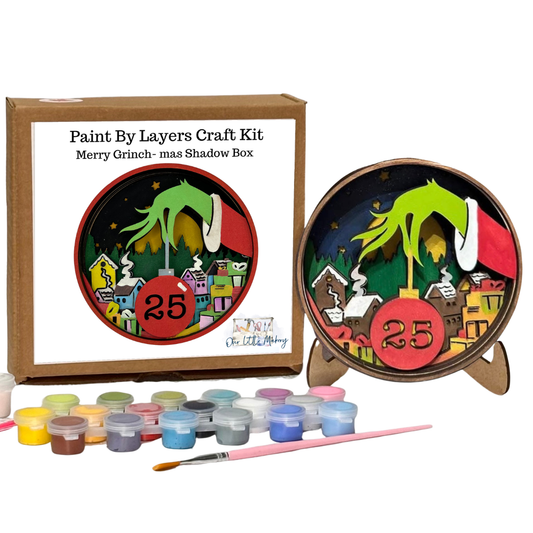 Merry Grinch-mas Shadow Box Kit