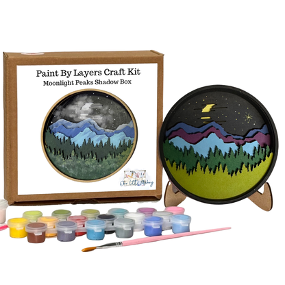 Moonlight Peaks Shadow Box Kit