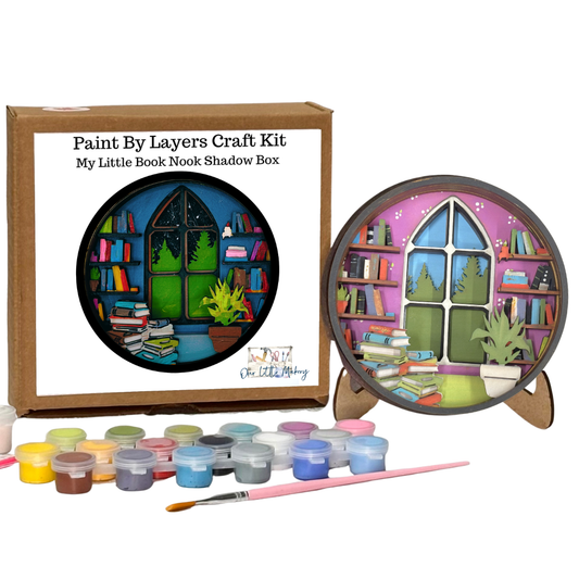 My Little Book Nook Shadow Box Kit