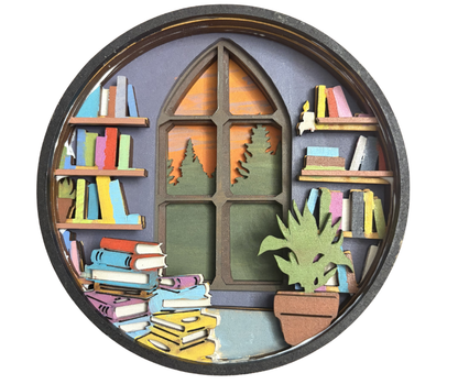 My Little Book Nook Shadow Box Kit