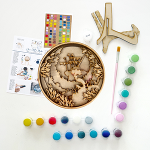 Mystic Mermaid Shadow Box Kit