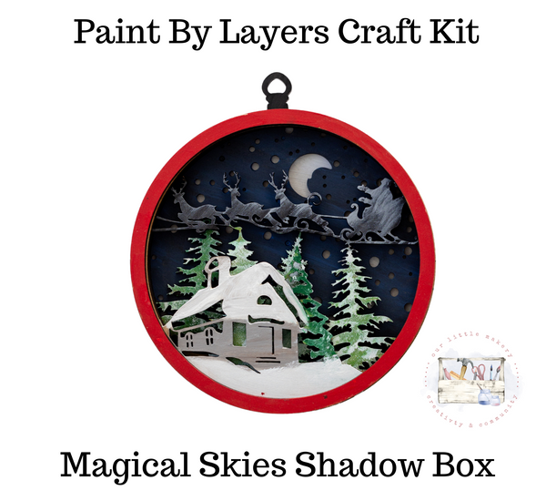 Magical Skies Shadow Box Kit
