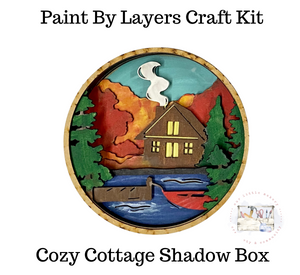 Cozy Cottage Shadow Box Kit