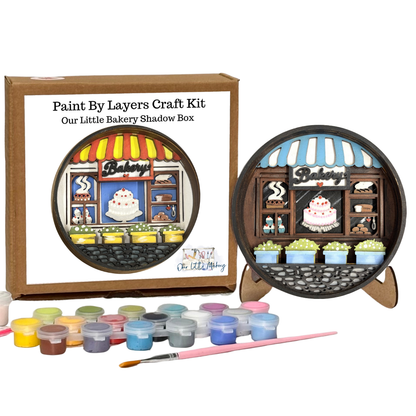 Our Little Bakery Shadow Box Kit