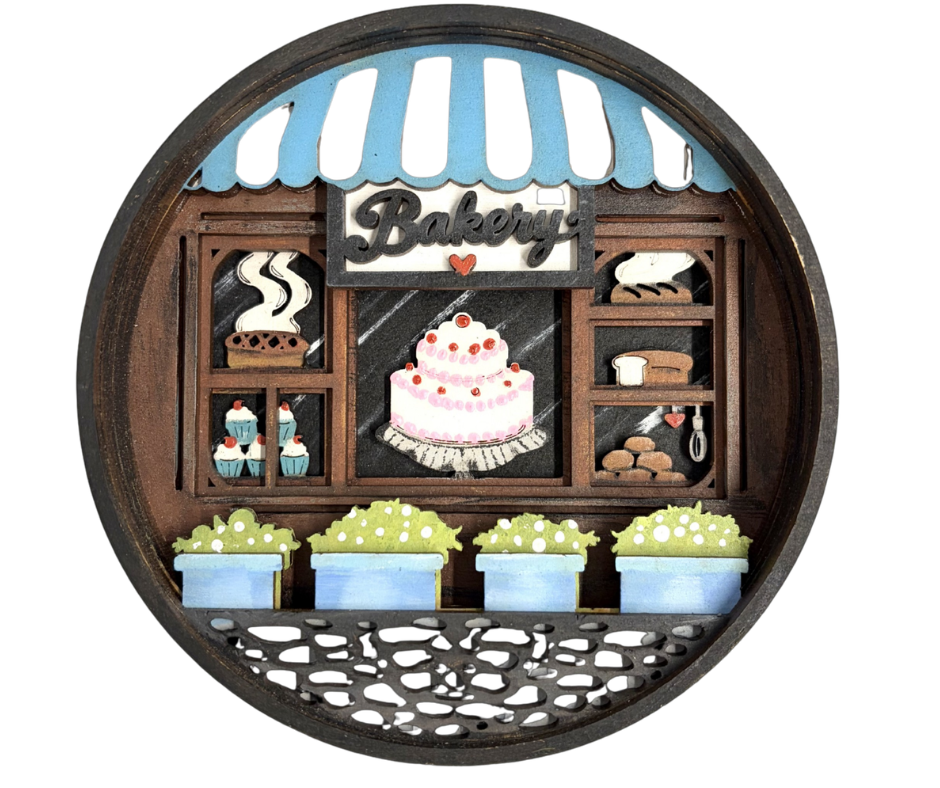 Our Little Bakery Shadow Box Kit