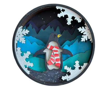 Penguin Shadow Box Kit