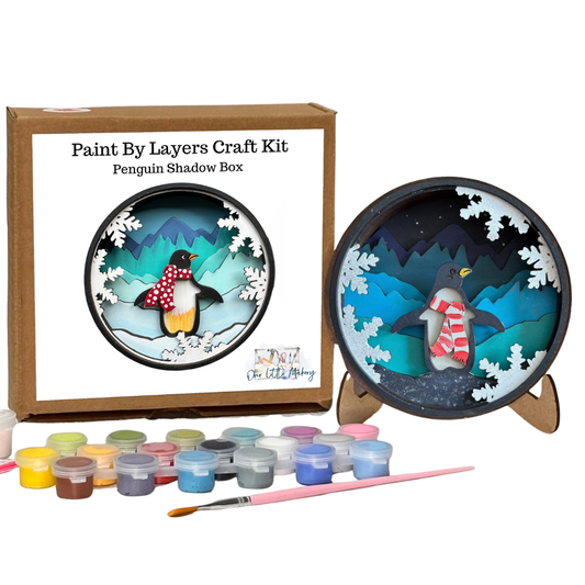 Penguin Shadow Box Kit
