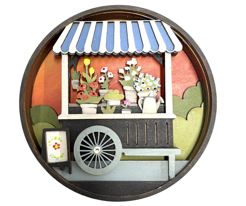 Petal Pop Up Shadow Box Kit