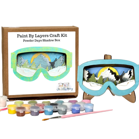 Powder Days Shadow Box Kit