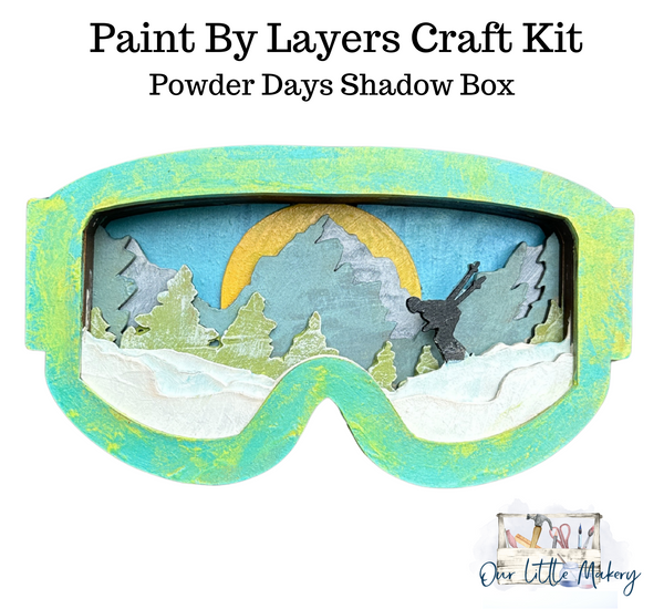 Powder Days Shadow Box Kit