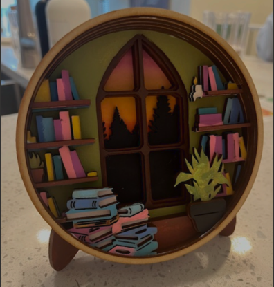 My Little Book Nook Shadow Box Kit