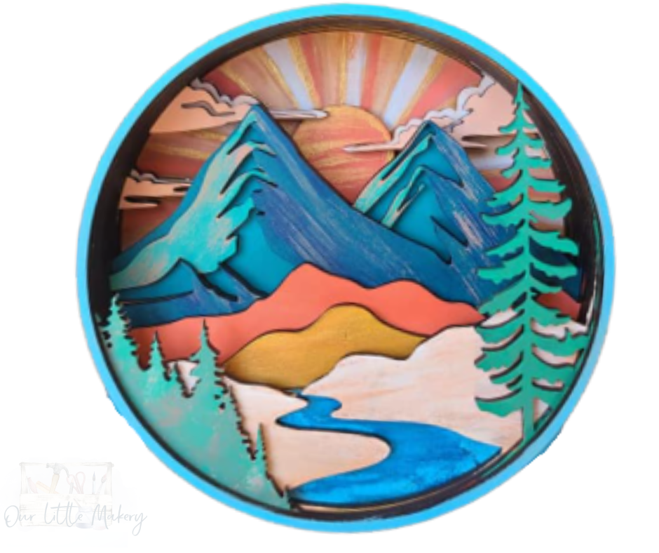 Adventure Awaits Shadow Box Kit