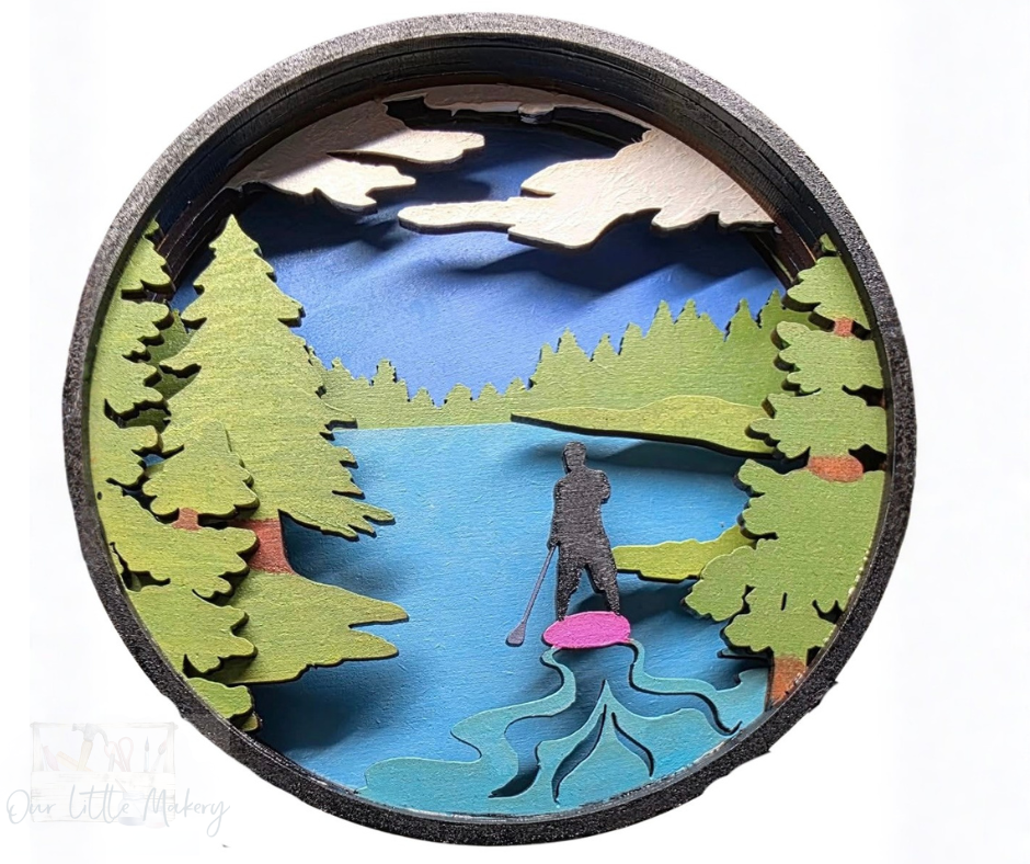 Balance is Everything Shadow Box Kit