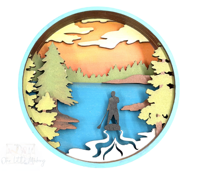 Balance is Everything Shadow Box Kit