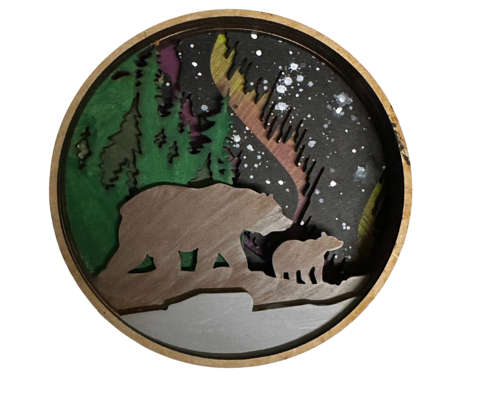 Bear Shadow Box Kit
