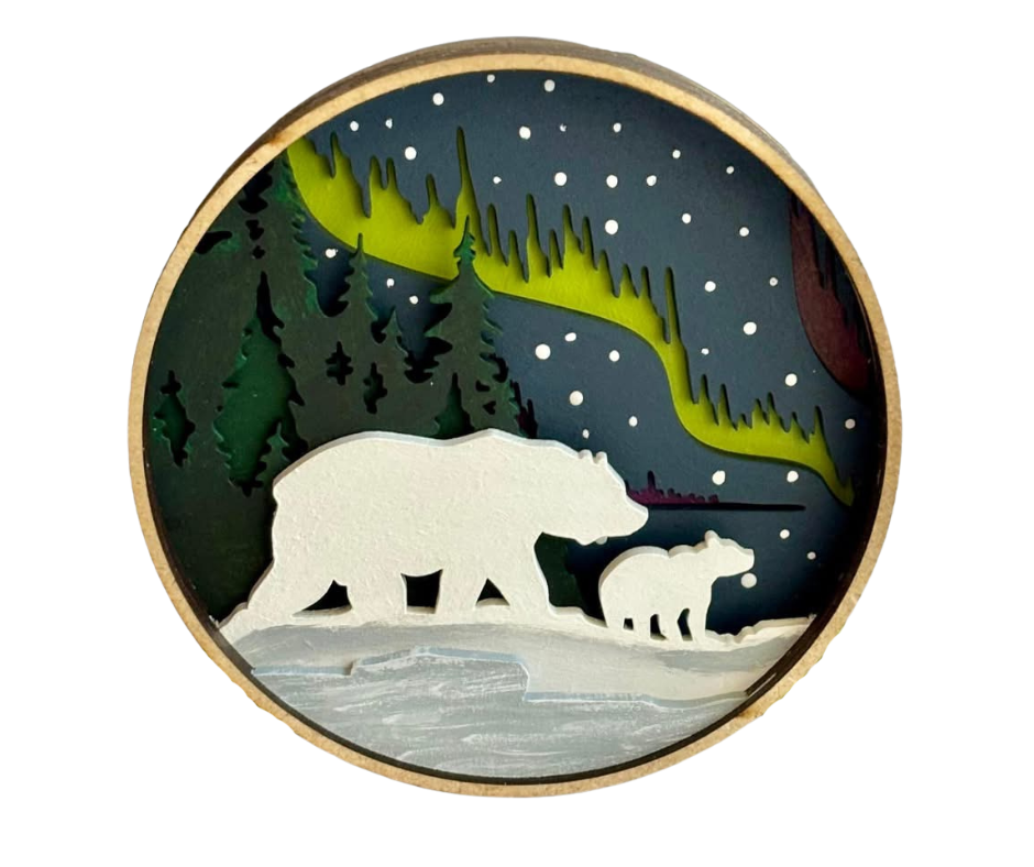 Bear Shadow Box Kit