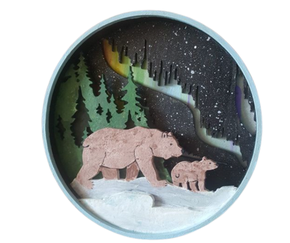 Bear Shadow Box Kit