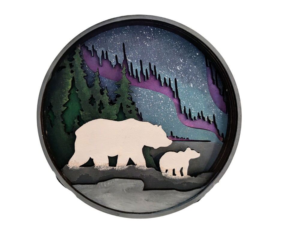 Bear Shadow Box Kit