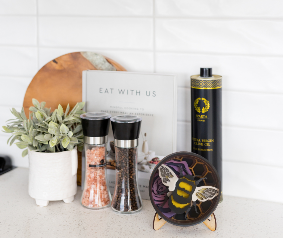 Bee Happy Shadow Box Kit
