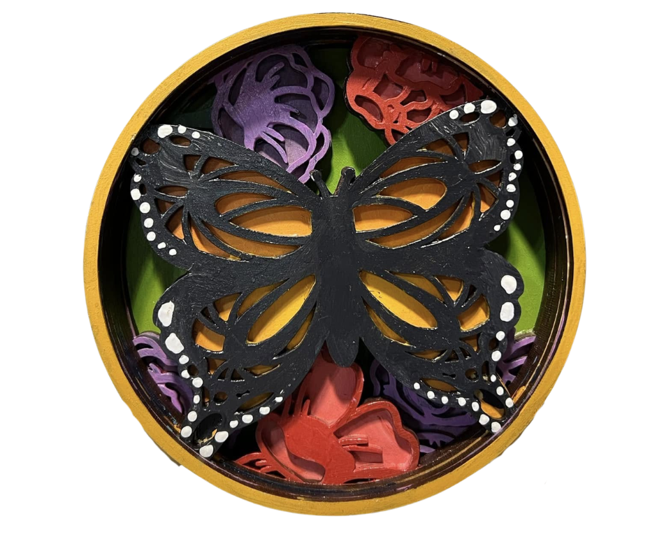 Butterfly Kisses Shadow Box Kit